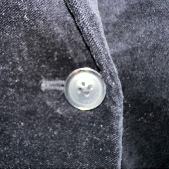 Nili Lotan x Goop Humphrey Velvet Blazer in Black Size 0 - Picture 2 of 9